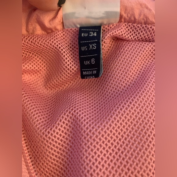 ellesse XS women’s windbreaker anorak hoodie pink XS - Picture 5 of 9